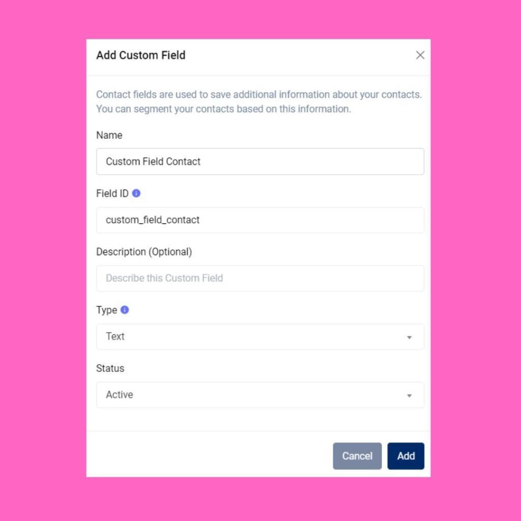 Best Crm System For Whatsapp &Amp; Social Sales custom field contact