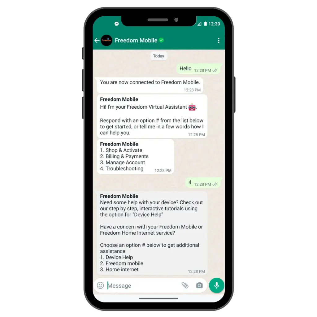 automate customer service