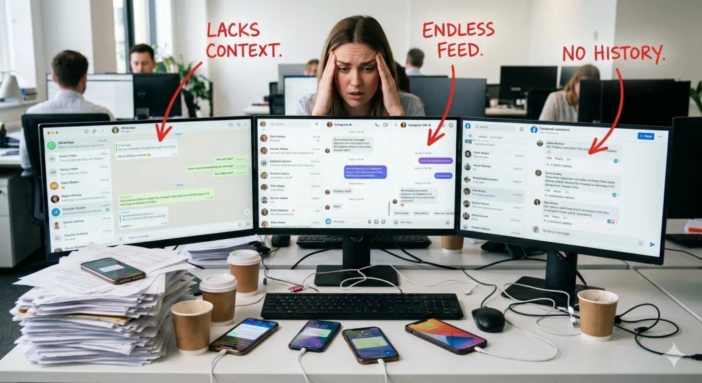 omnichannel messaging platform is the solution towards this nightmare