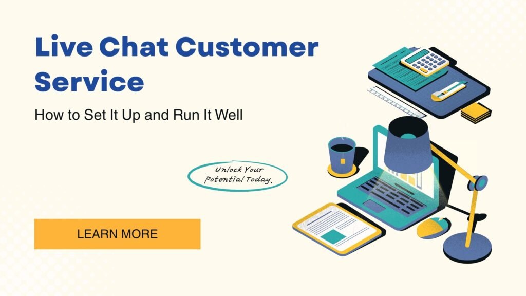 Live Chat Customer Service: How To Set It Up And Run It Well live chat customer service_ how to set it up and run it well